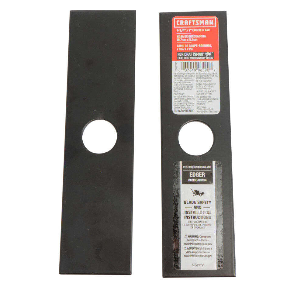 Craftsman 7.5 edger deals blade